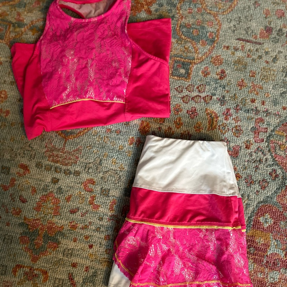 Lucky in love tennis set